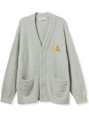 Gelato Pique Homme Green Cardigan